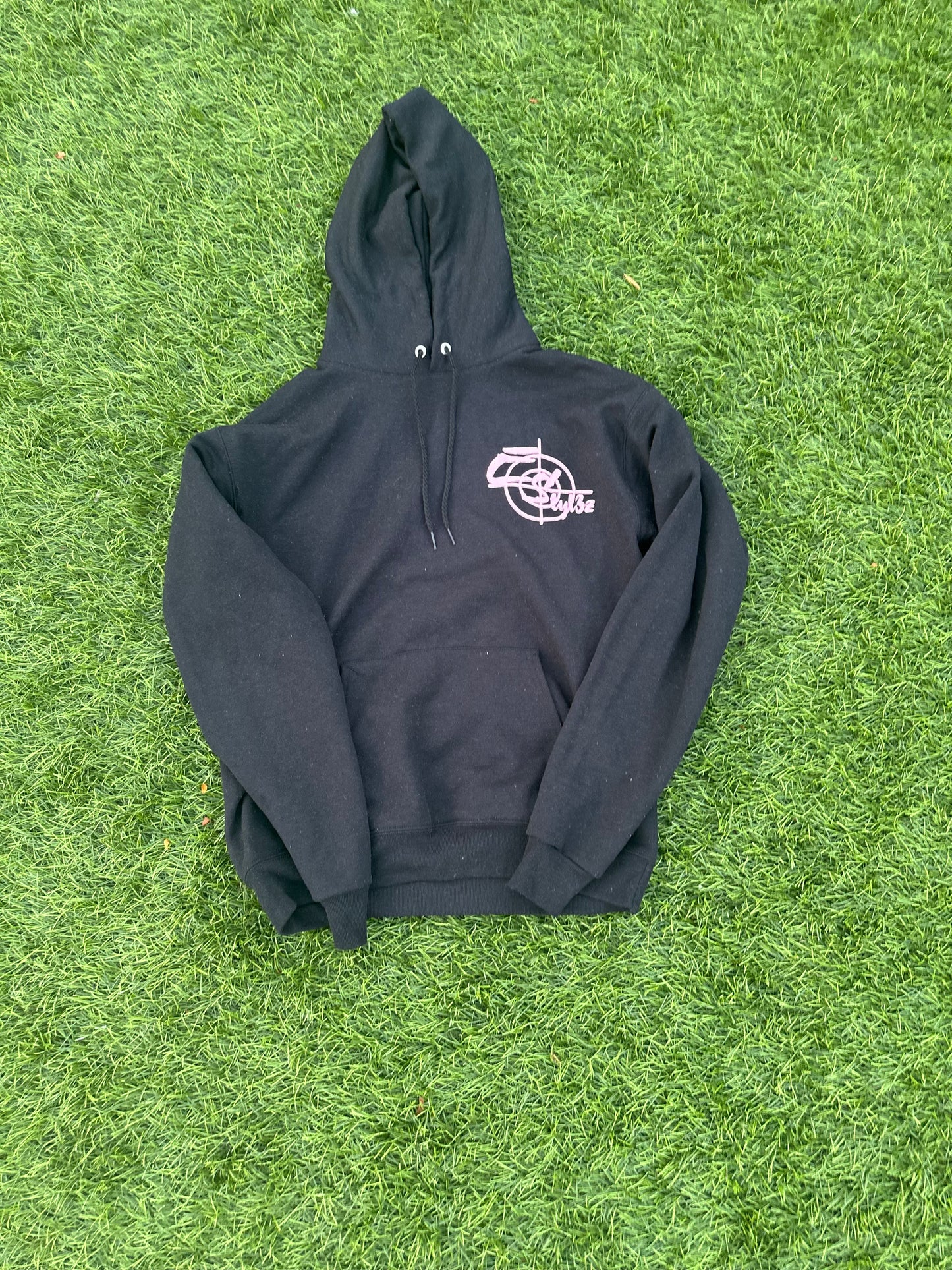 Exclusive Stylez Logo Hoodie Black & Pink